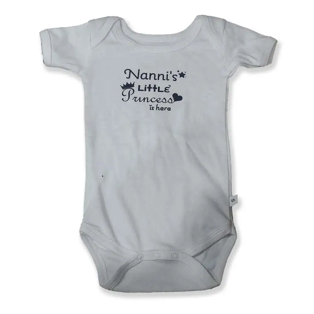 Nanni's Little Princess is here Romper